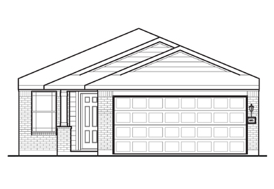 Aspen Elevation B - Alt Roof Elevation