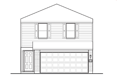 Colt Elevation A - Alt Roof Elevation