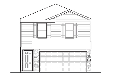 Colt Elevation B - Alt Roof Elevation