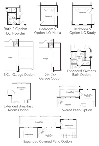 Options Floor Plan