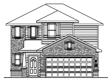 Conroe Home Elevation