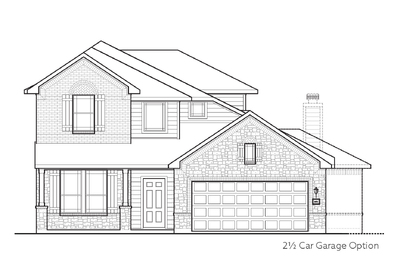 Conroe Home Elevation