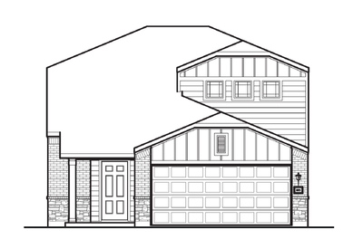 Telluride  Elevation C - Alt Roof Elevation