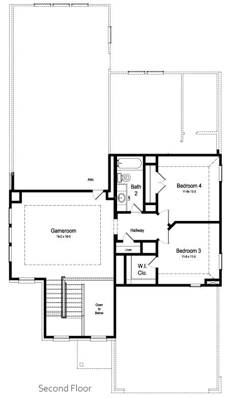 Second Floor Floor Plan