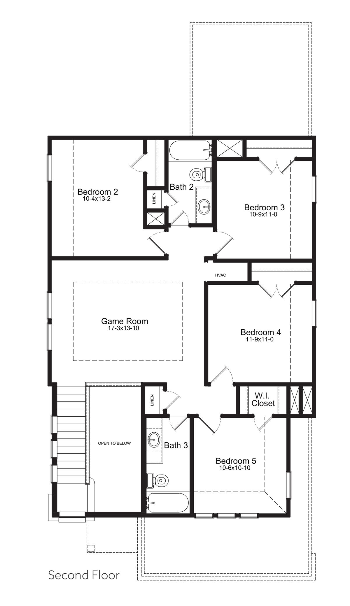 Second Floor Floor Plan