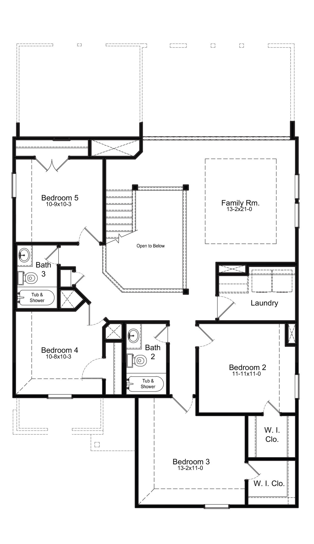 Second Floor Floor Plan