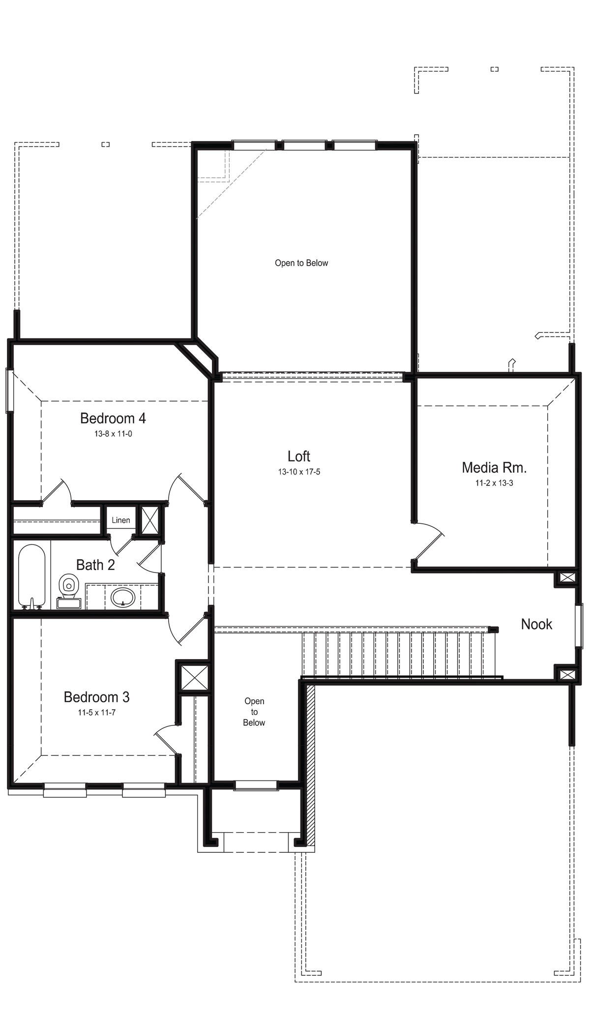 Second Floor Floor Plan