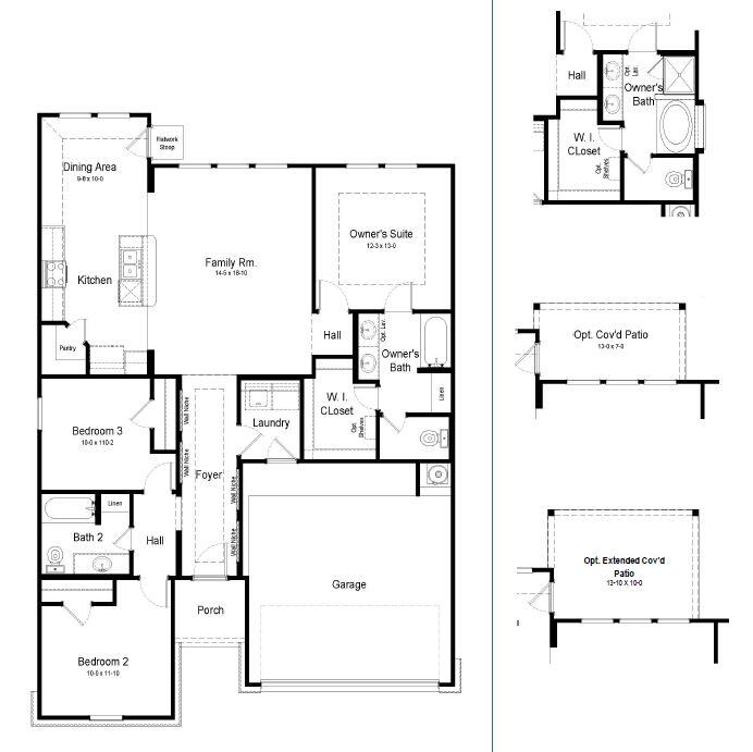 Bastrop Floor Plan Floor Plan