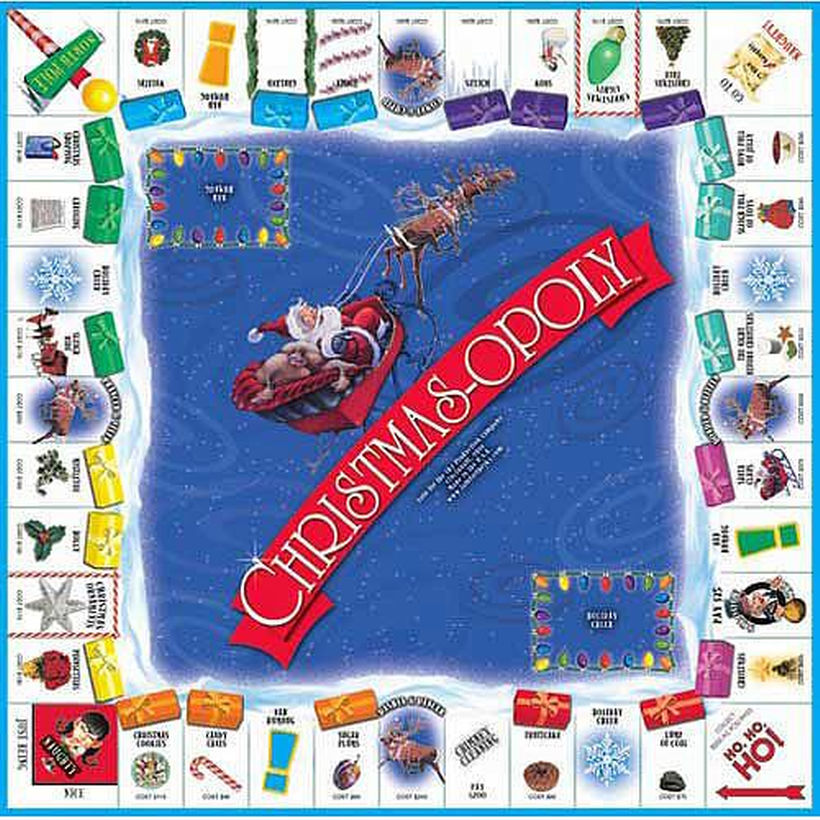 Christmas Monopoly Game